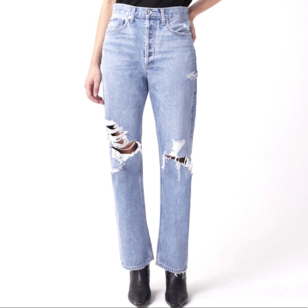 AGOLDE 90’s Mid Rise Loose Fit (in Fall Out)